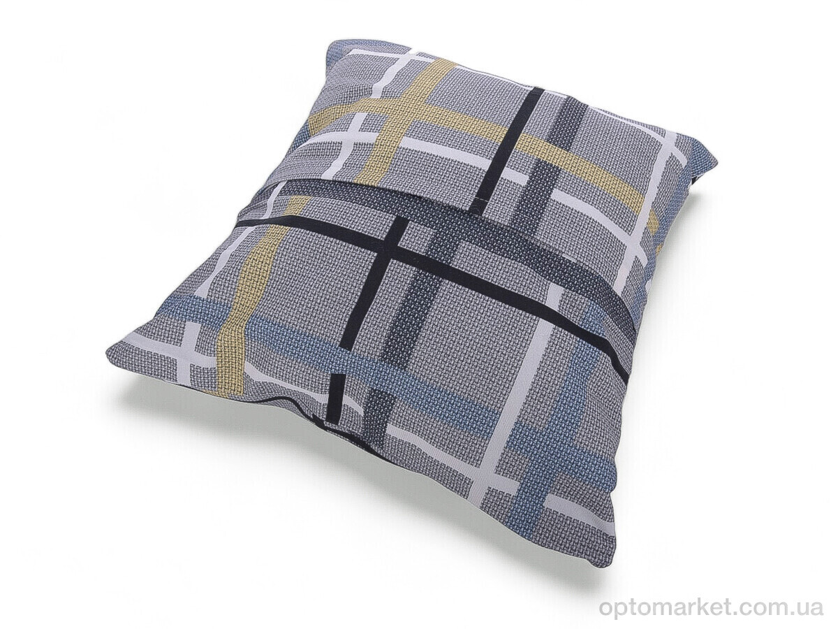 Купить Подушка унісекс Фланель 08008-8 grey (40*40) Obuvok сірий, фото 2