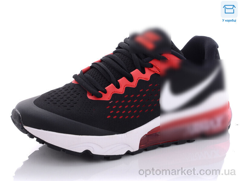 Купить Кросівки чоловічі FQ2 чорно-червоний N.ke чорний, фото 1