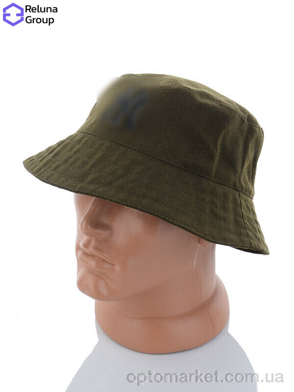 Купить Панама чоловічі FR008-1 khaki N.w York хакі, фото 1