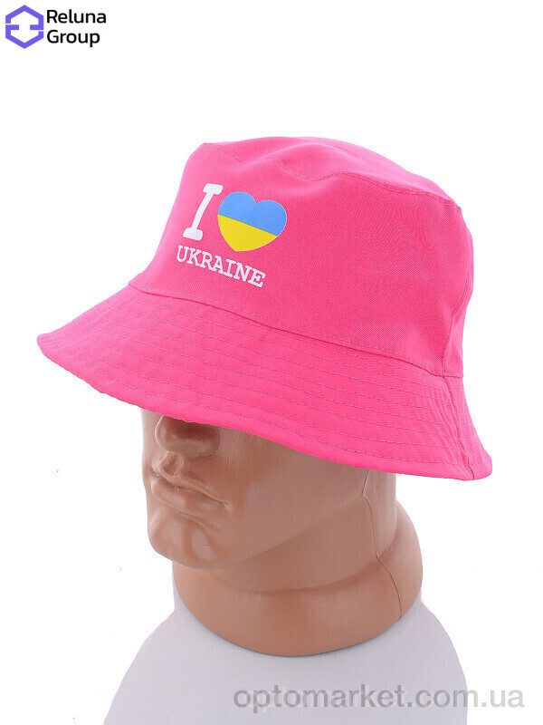 Купить Панама чоловічі FR012-4 pink Reluna Group рожевий, фото 1