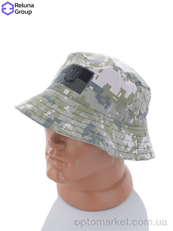 Купить Панама чоловічі FR013-1 khaki Reluna Group хакі, фото 1