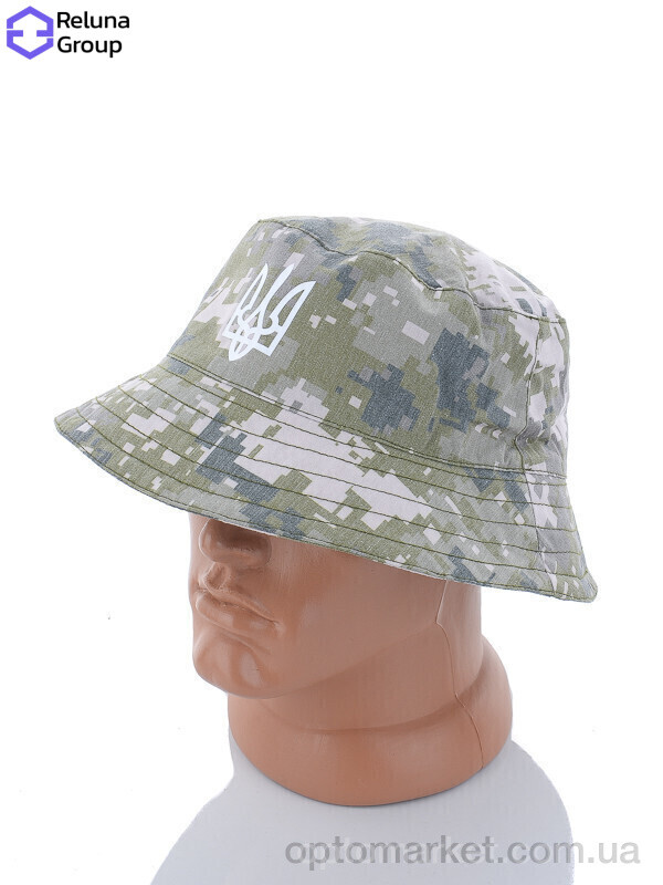 Купить Панама чоловічі FR013-2 khaki Reluna Group хакі, фото 1