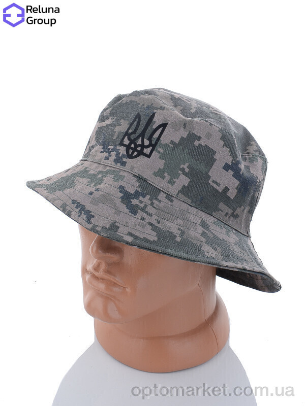 Купить Панама чоловічі FR013-3 khaki Reluna Group хакі, фото 1