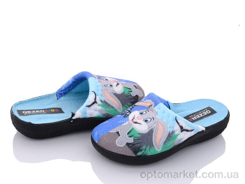 Купить Капці дитячі FS04-1 blue Gezer мікс, фото 1