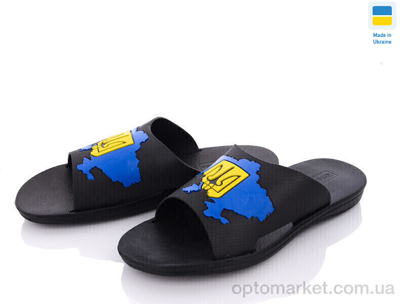 Купить Шльопанці чоловічі FТПМ12 DS чорний, фото 1