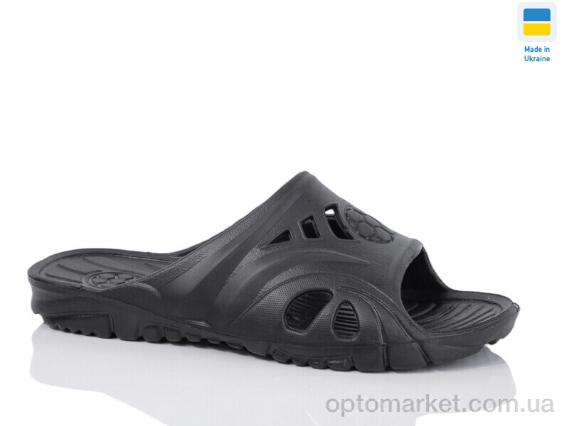 Купить Шльопанці чоловічі Футбол чорний Payas чорний, фото 2