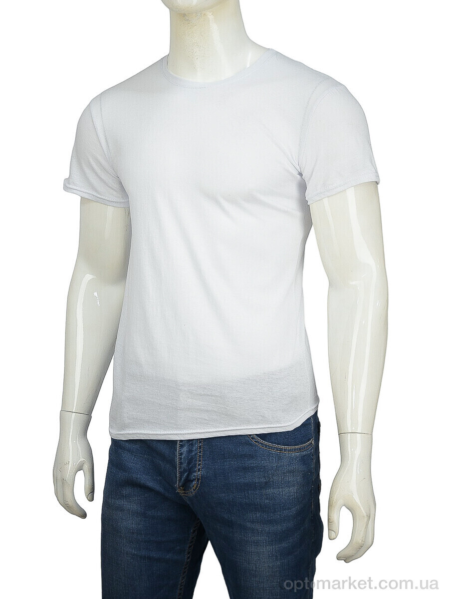 Купить Футболка чоловічі Футболка Х/Б 004-3 white Banko білий, фото 1