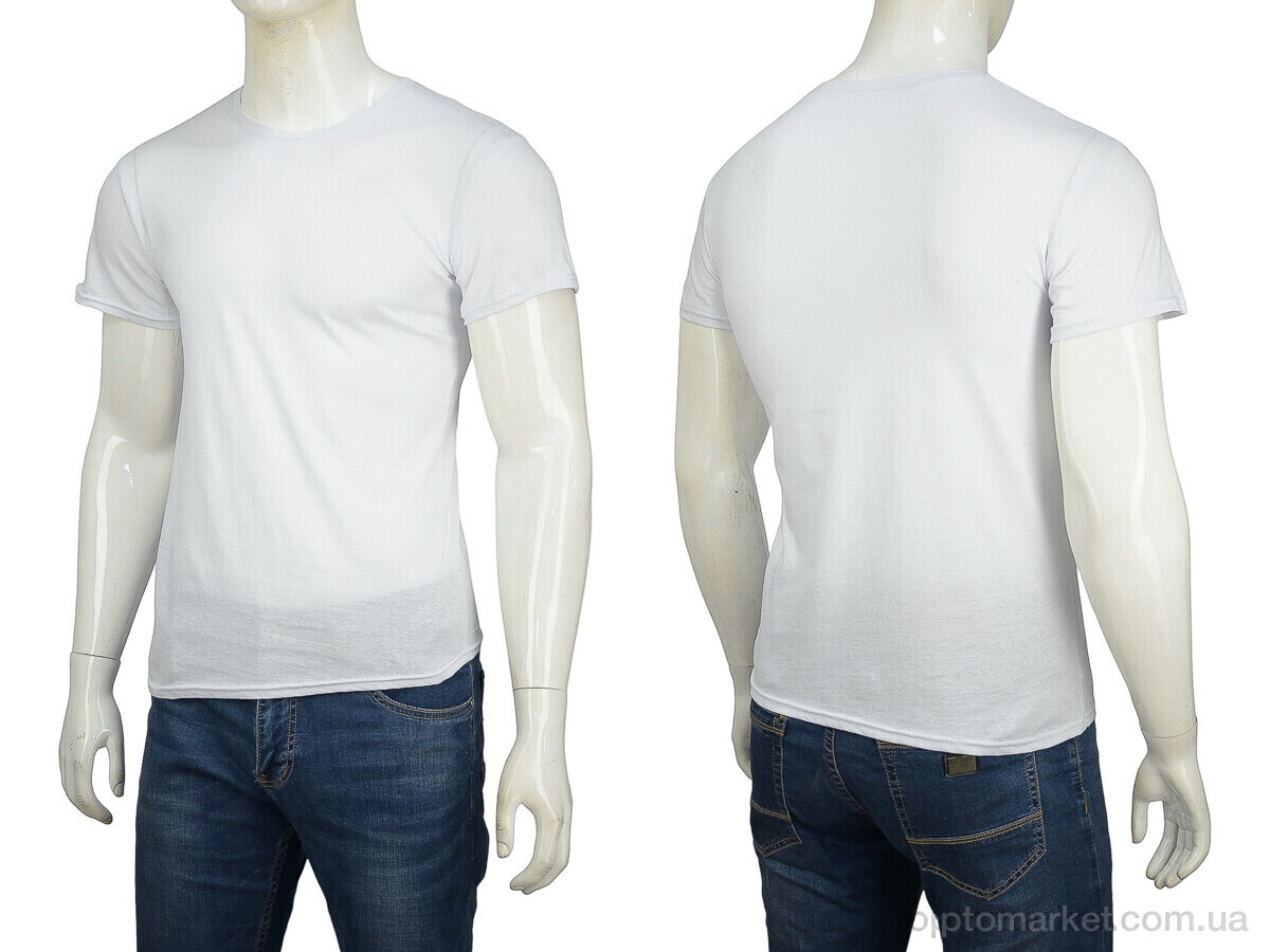Купить Футболка чоловічі Футболка Х/Б 004-3 white Banko білий, фото 3