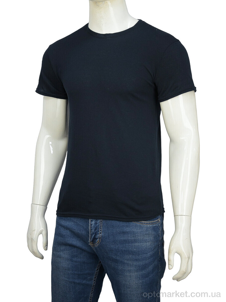 Купить Футболка чоловічі Футболка Х/Б 004-4 navy Banko синій, фото 1