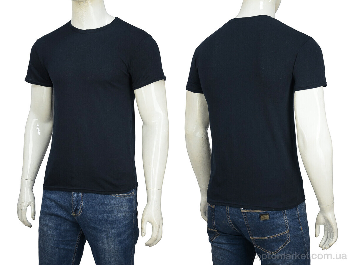 Купить Футболка чоловічі Футболка Х/Б 004-4 navy Banko синій, фото 3