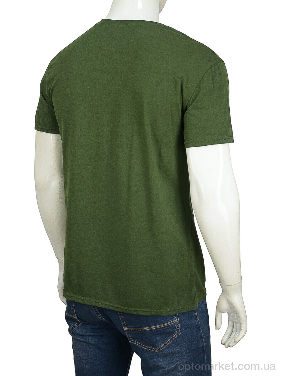 Купить Футболка чоловічі Футболка Х/Б 004-5 green Banko зелений, фото 2