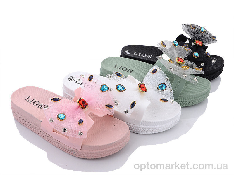 Купить Шльопанці жіночі FY048 mix Lion мікс, фото 1