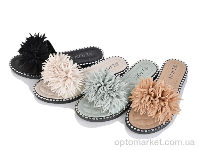 Купить Шльопанці жіночі FY57-5 mix Lion мікс, фото 1