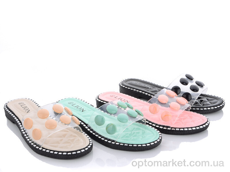 Купить Шльопанці жіночі FY5762 mix Lion мікс, фото 1