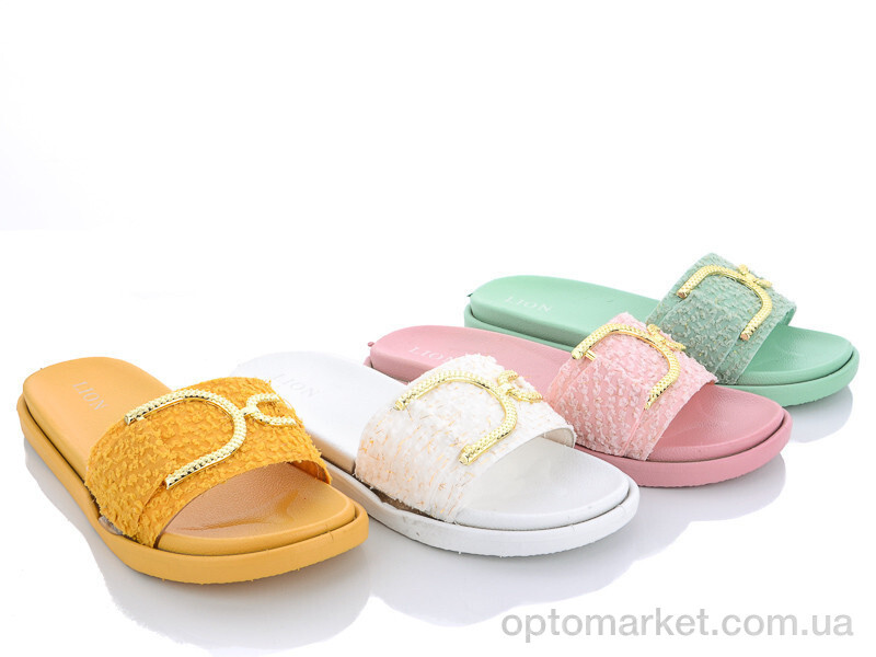 Купить Шльопанці жіночі FY886 mix Lion мікс, фото 1
