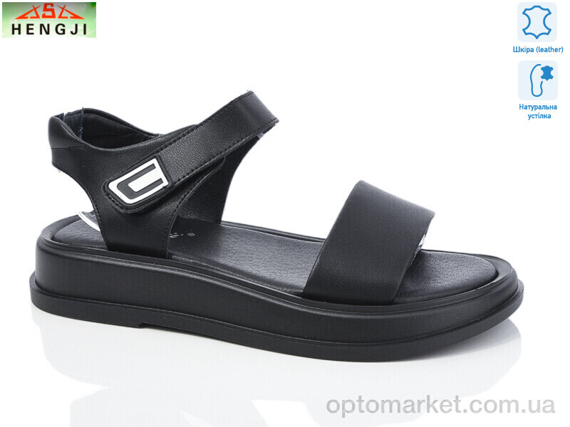 Купить Босоніжки жіночі G05-1 Hengji чорний, фото 1