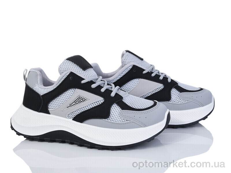 Купить Кросівки жіночі G07-3 Baolikang сірий, фото 1