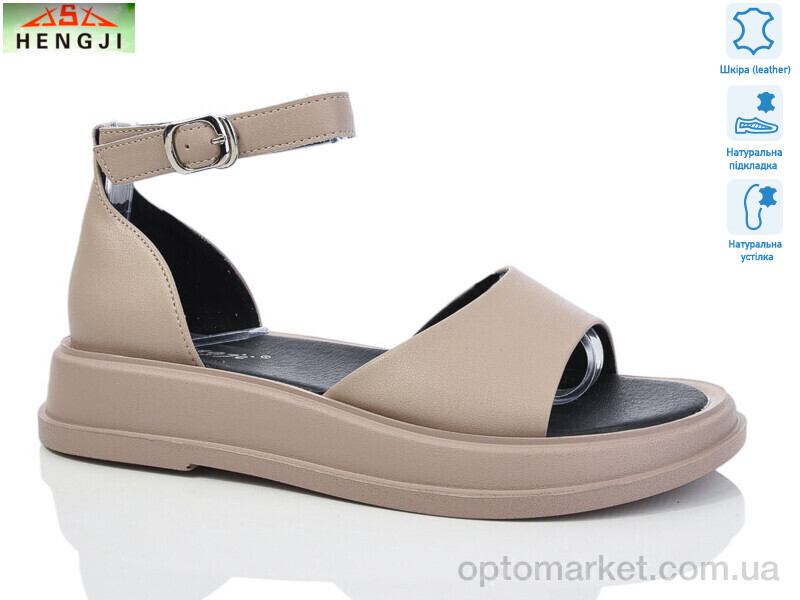 Купить Босоніжки жіночі G09-2 Hengji коричневий, фото 1