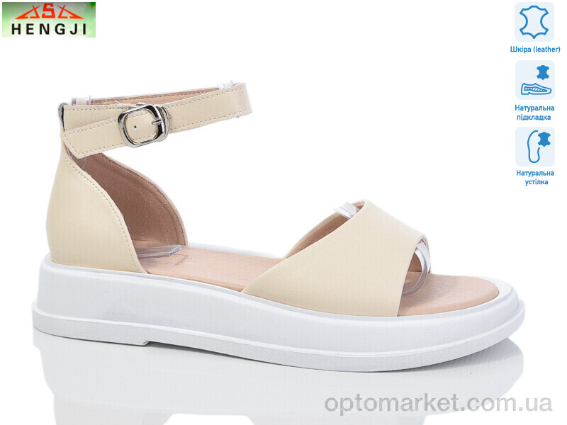 Купить Босоніжки жіночі G09-4 Hengji бежевий, фото 1