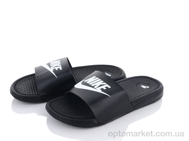 Купить Шльопанці унісекс G1010-1 N.ke чорний, фото 2