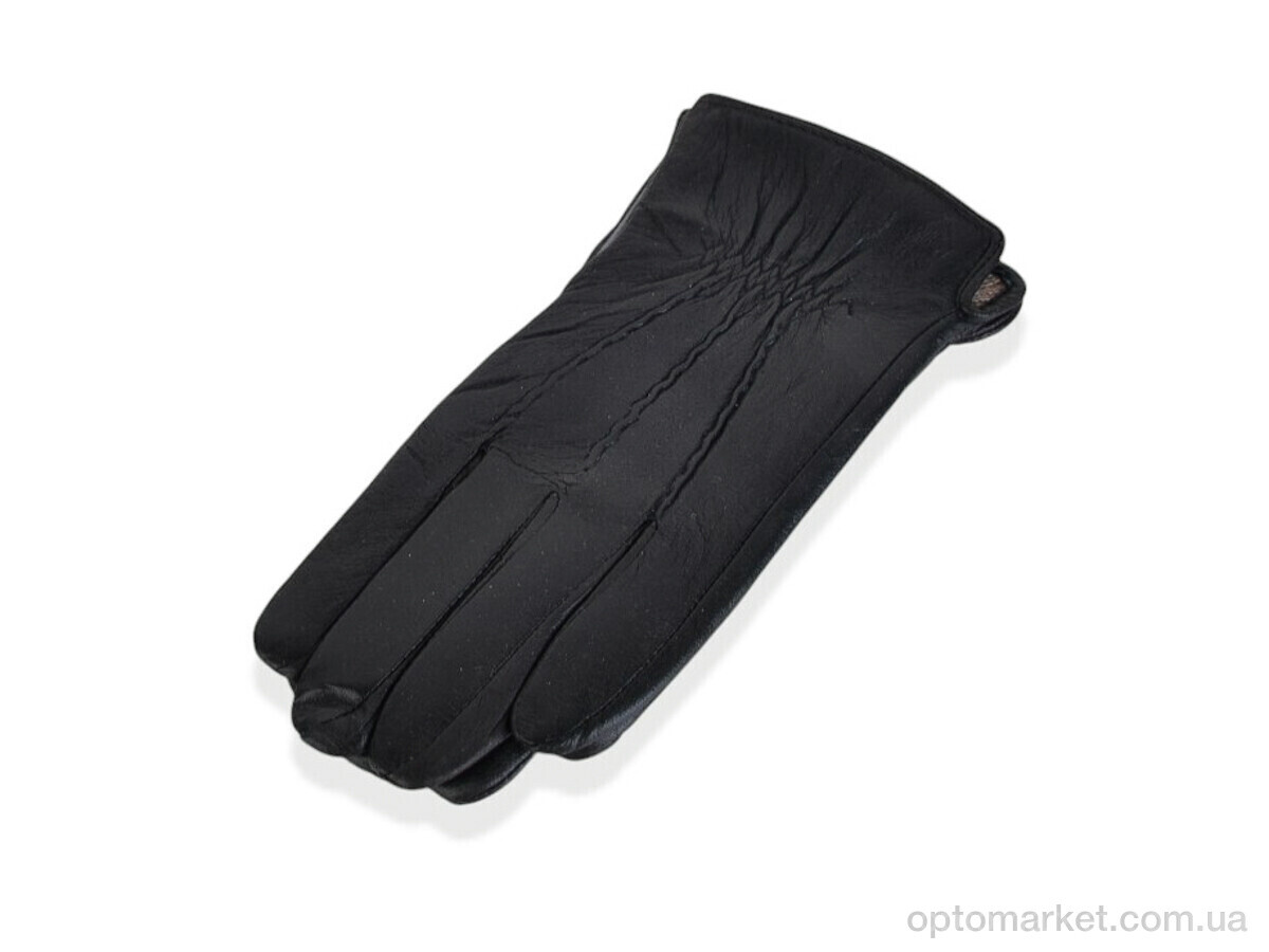 Купить Рукавички чоловічі G105 black Anjela чорний, фото 1