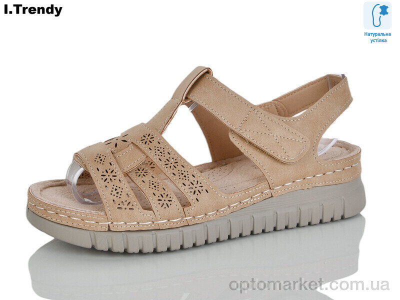 Купить Босоніжки жіночі G108-3 Trendy коричневий, фото 1