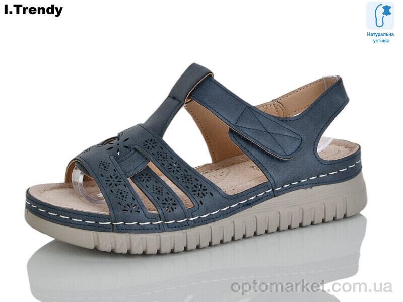 Купить Босоніжки жіночі G108-6 Trendy синій, фото 1