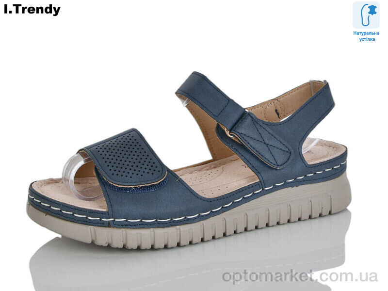 Купить Босоніжки жіночі G109-6 Trendy синій, фото 1