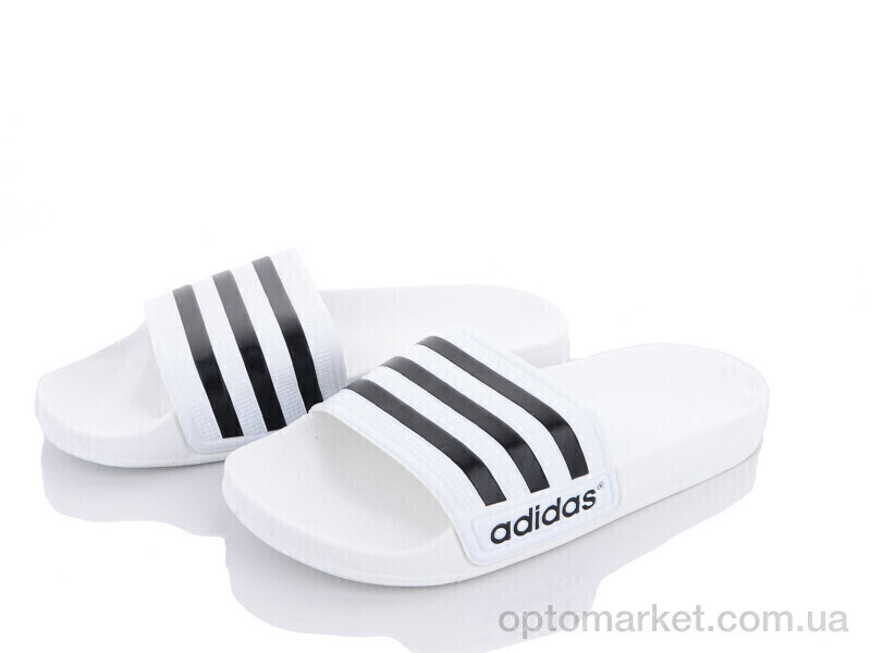 Купить Шльопанці жіночі G110-3 A.idas білий, фото 2