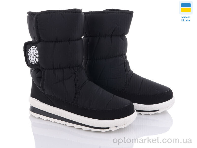 Купить Дутики жіночі G112-8 Бп Karolina чорний, фото 1