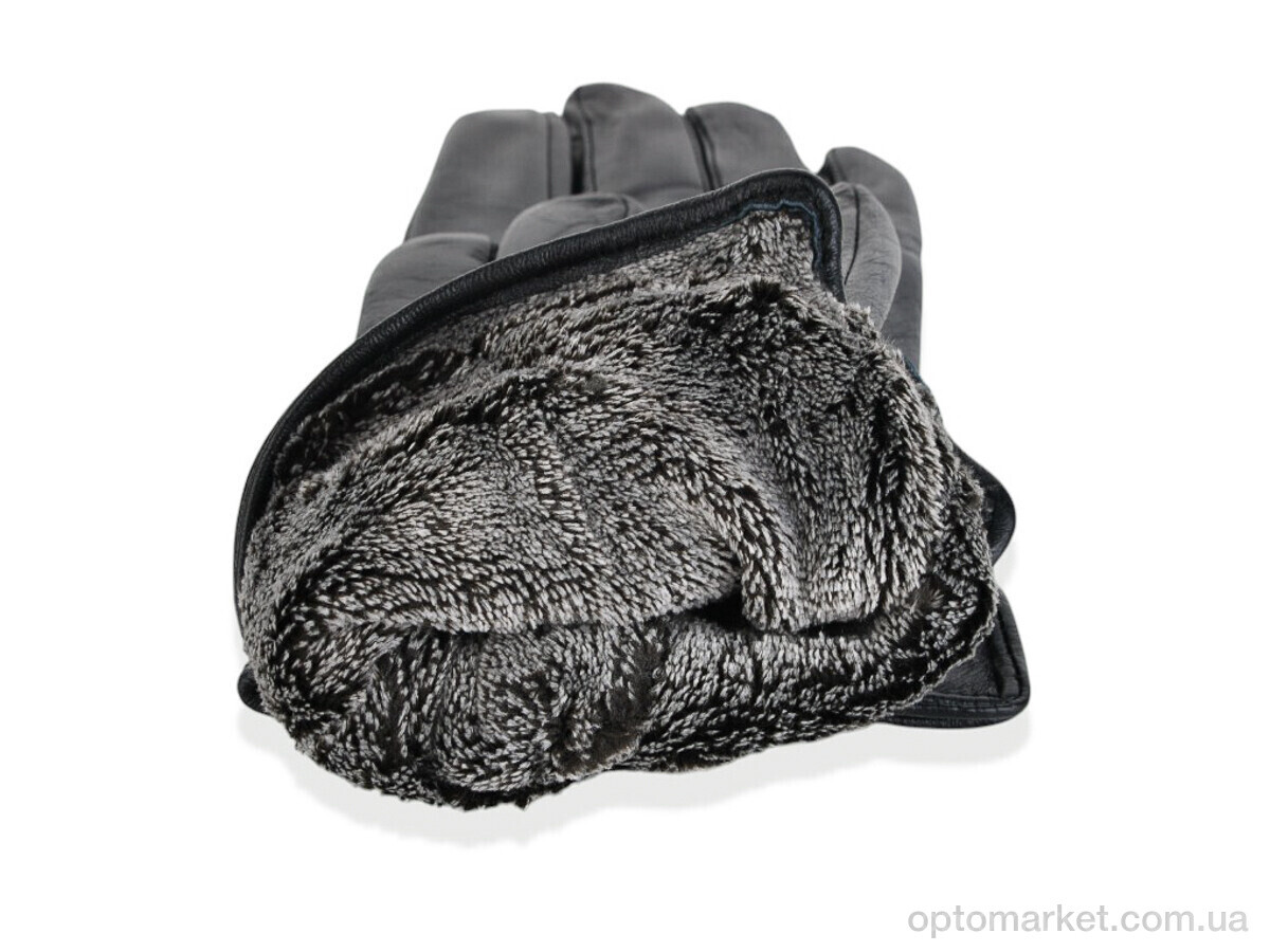 Купить Рукавички чоловічі G115 black Anjela чорний, фото 2