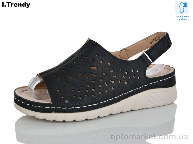 Купить Босоніжки жіночі G120-8 Trendy чорний, фото 1