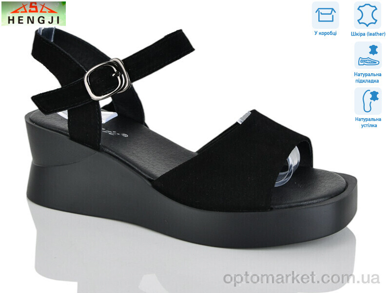 Купить Босоніжки жіночі G128-5 Hengji чорний, фото 1