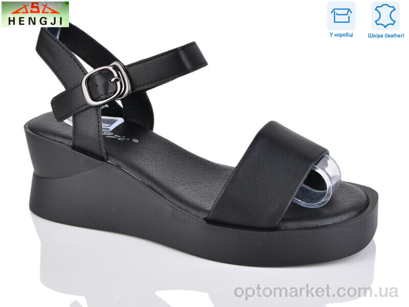 Купить Босоніжки жіночі G129-1 Hengji чорний, фото 1