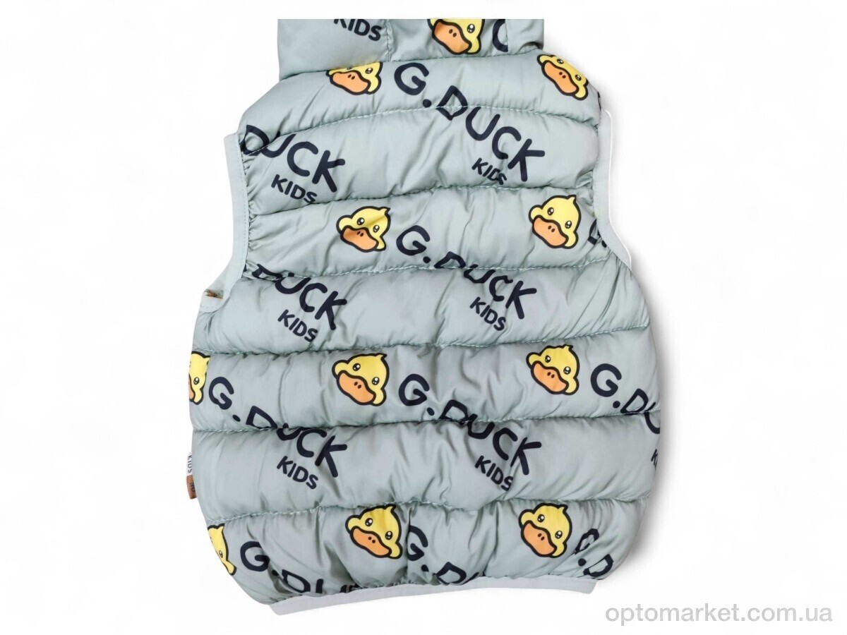 Купить Жилетка дитячі G13 фісташковий G.Duck зелений, фото 2