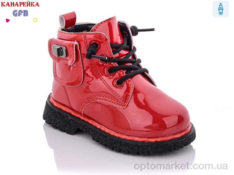Купить Черевики дитячі G1396-8 Канарейка червоний, фото 1