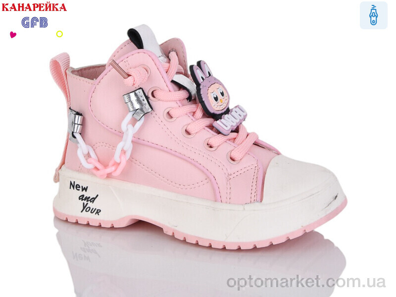 Купить Черевики дитячі G1448-3 Канарейка рожевий, фото 1