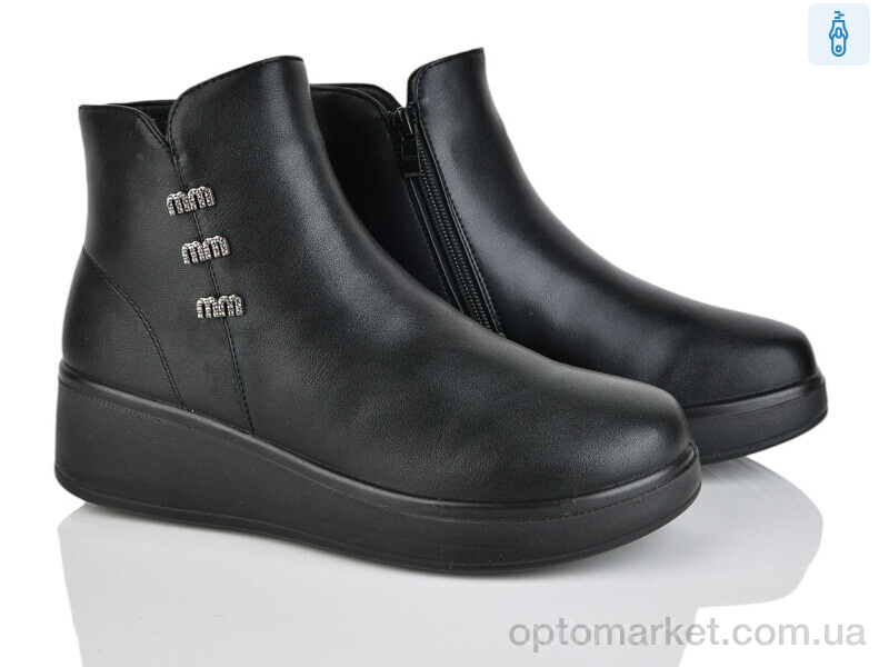 Купить Черевики жіночі G17-1 Baolikang чорний, фото 1