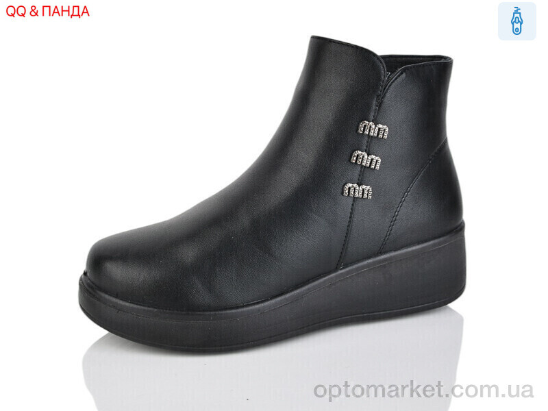Купить Черевики жіночі G17-1 QQ&Панда чорний, фото 1