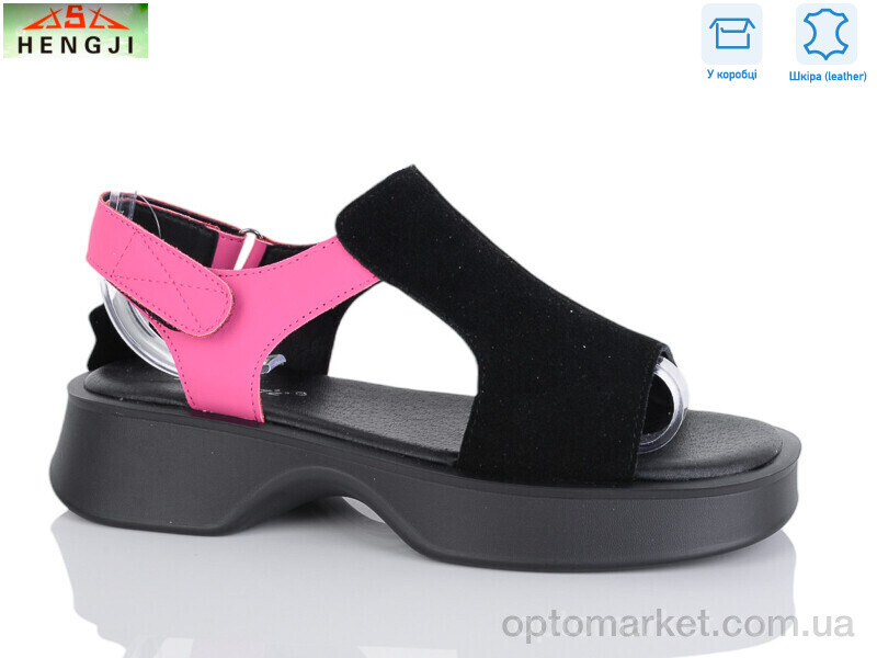 Купить Босоніжки жіночі G173-6 Hengji чорний, фото 1