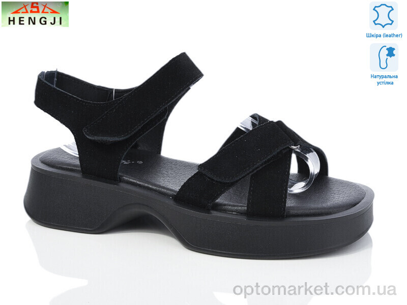 Купить Босоніжки жіночі G177-5 Hengji чорний, фото 1