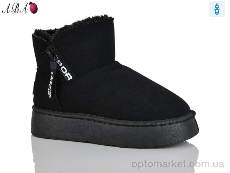 Купить Уги жіночі G18-1 Aba чорний, фото 1