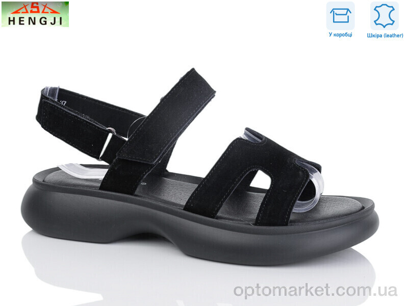 Купить Босоніжки жіночі G198-5 Hengji чорний, фото 1