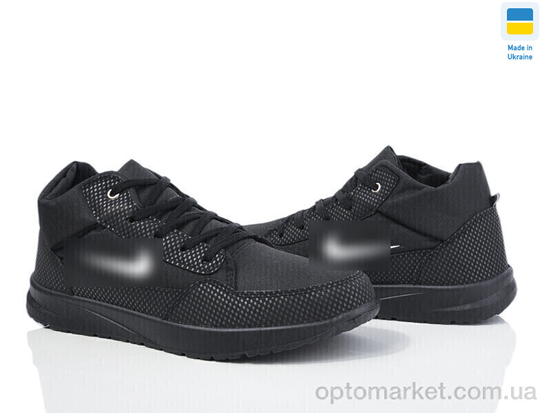 Купить Кросівки чоловічі G201 чорний фліс зима DeMur чорний, фото 1
