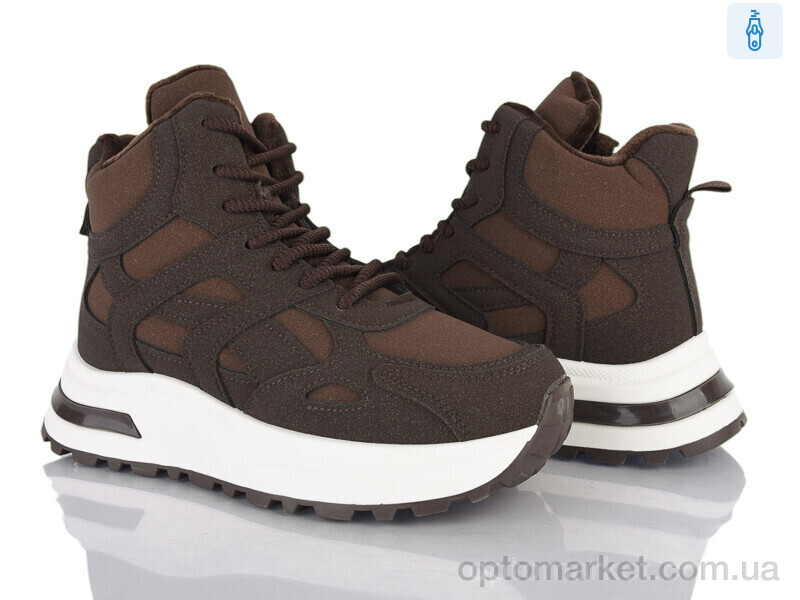 Купить Черевики жіночі G21-2 Baolikang коричневий, фото 1