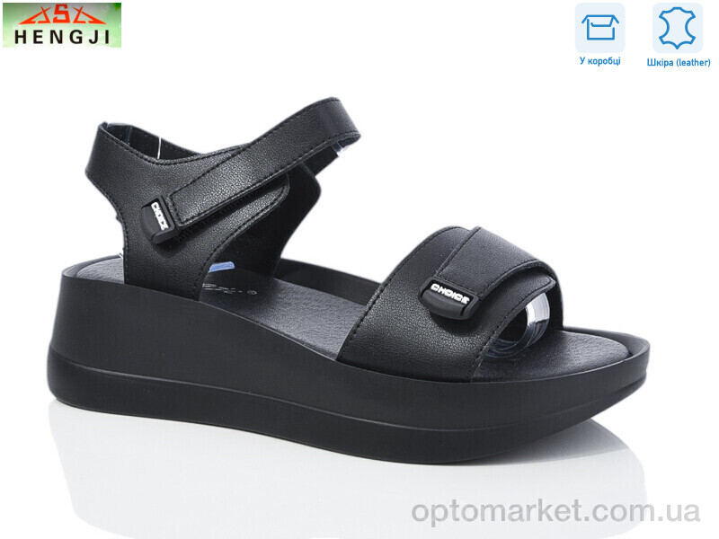 Купить Босоніжки жіночі G23-1 Hengji чорний, фото 1