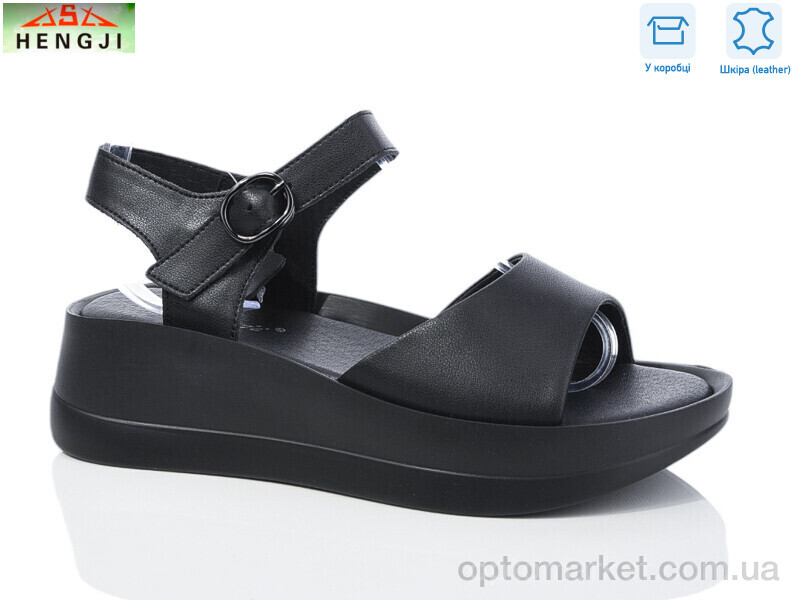 Купить Босоніжки жіночі G25-1 Hengji чорний, фото 1