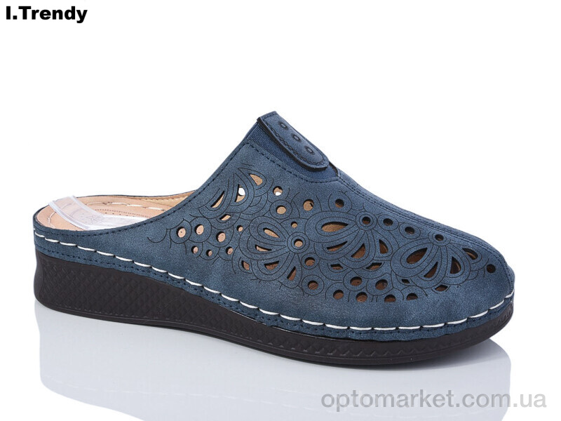 Купить Шльопанці жіночі G25-6 Trendy синій, фото 1