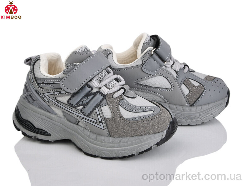 Купить Кросівки дитячі G2570-2B Kimbo-o сірий, фото 1