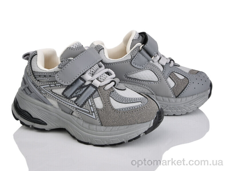 Купить Кросівки дитячі G2570-2B Kimbo-o сірий, фото 1